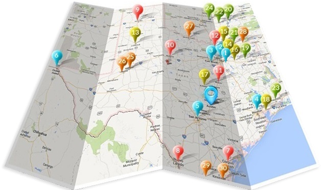 Texas 3D Coverage Map