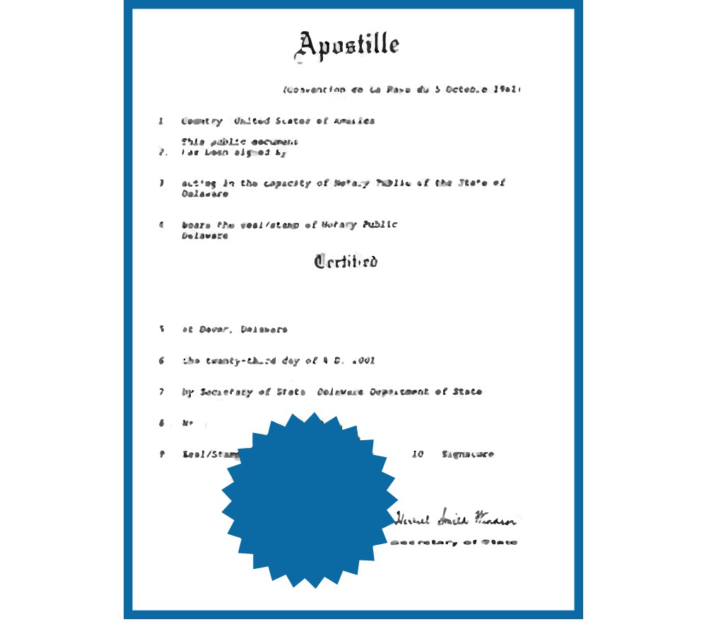 Apostille Documents