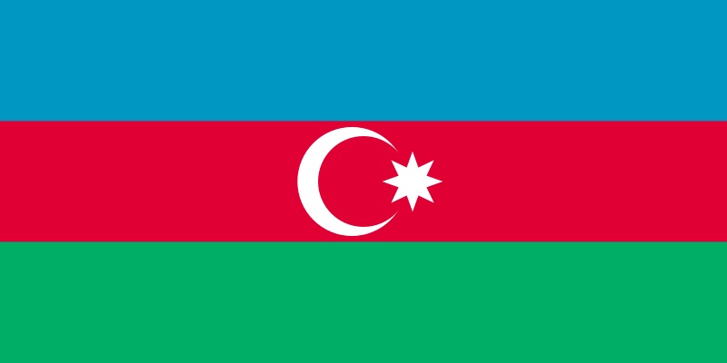 Azerbaijan Flag