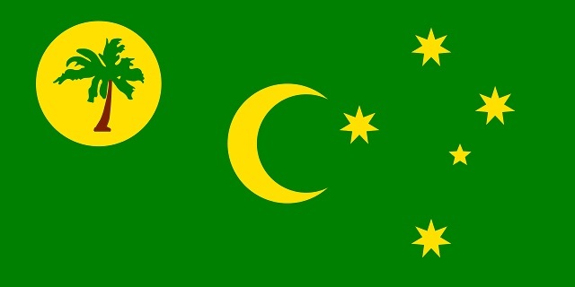 Cocos Islands Flag