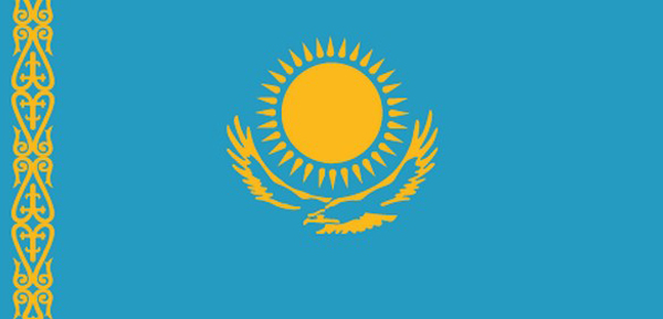 Kazakhstan Flag