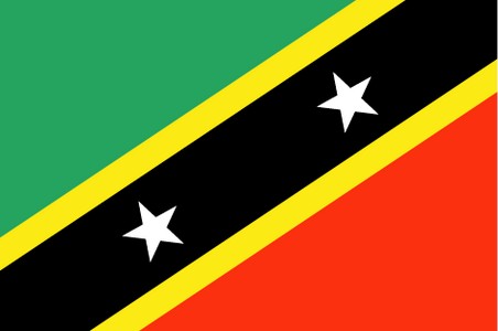  Saint Kitts & Nevis Flag