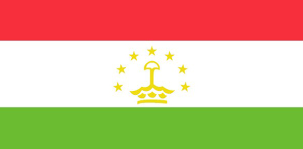 Tajikistan Flag