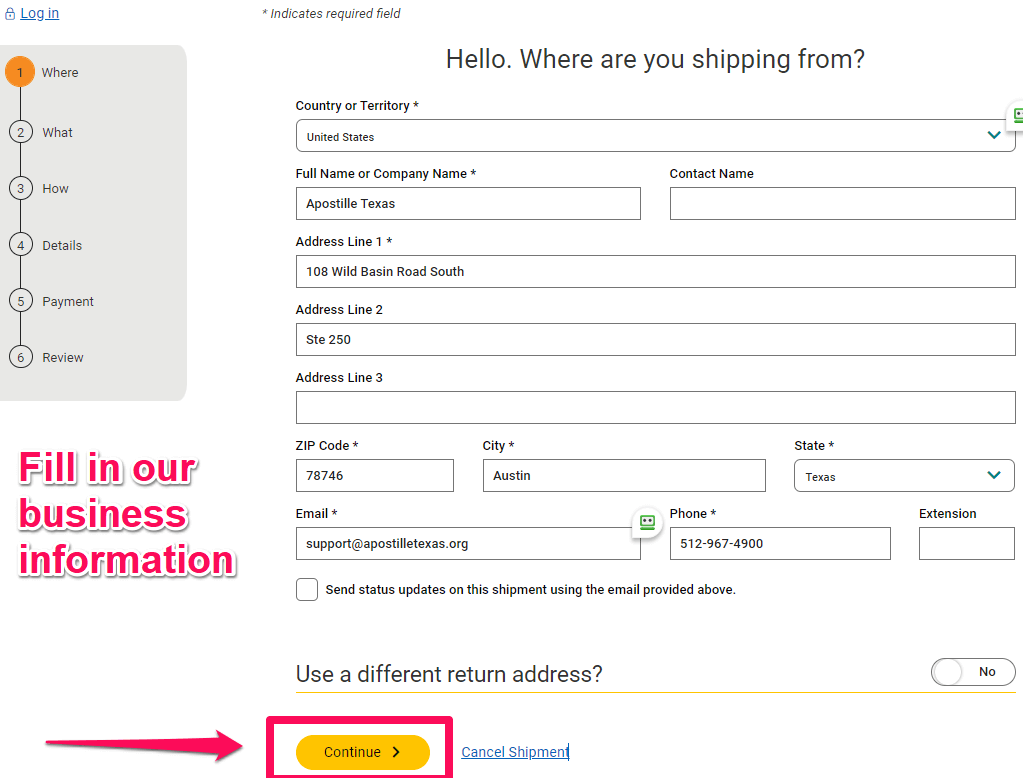 UPS Step3