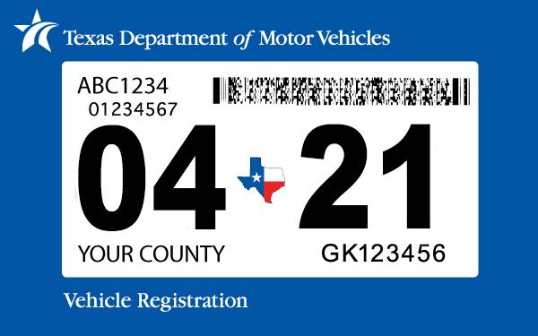 Apostille Texas Vehicle Registration Tags